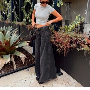 American eagle outfitters baggy A line fit jeans nwt 000